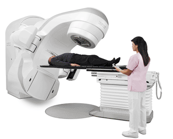 Imagen: El sistema de radioterapia TrueBeam (Foto cortesía de Varian Medical Systems).